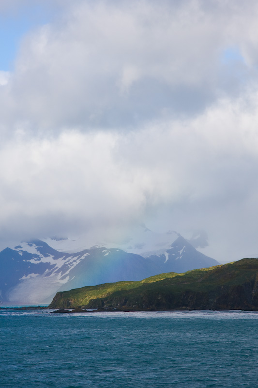 Rainbow Over South Georgia Island